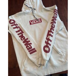 Vans Classic‎ White Hoodie Size Small